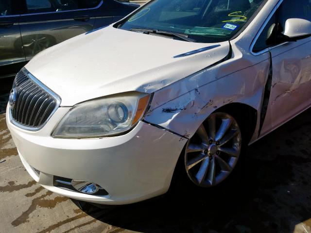 1G4PR5SK6C4128641 - 2012 BUICK VERANO CON WHITE photo 9