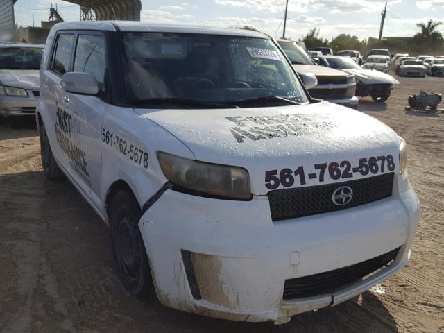 JTLKE50E181031397 - 2008 TOYOTA SCION XB თეთრი ფოტო 1