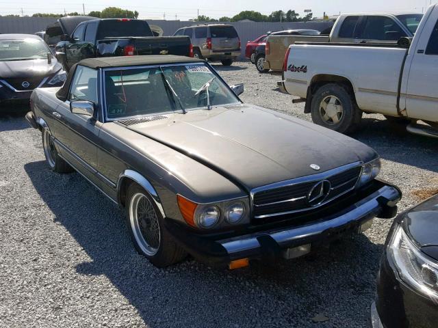 WDB10704612001395 - 1982 MERCEDES-BENZ SL 500 GRAY photo 1