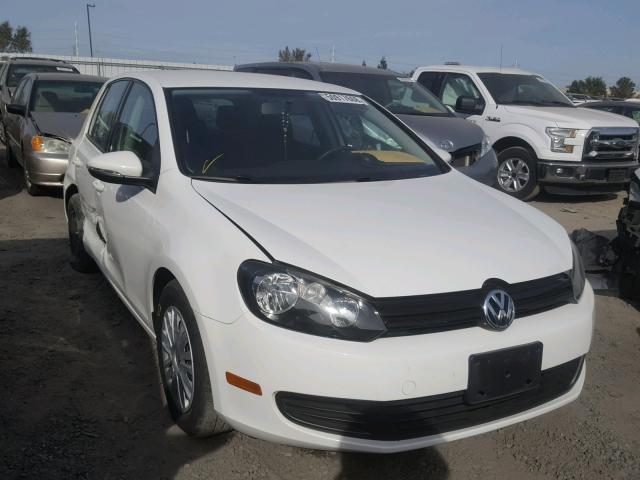 WVWDB7AJ1DW123367 - 2013 VOLKSWAGEN GOLF 白色 照片 1