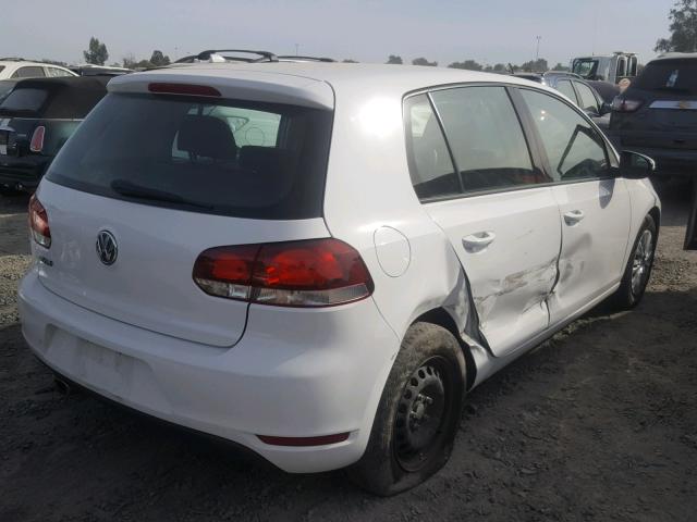 WVWDB7AJ1DW123367 - 2013 VOLKSWAGEN GOLF 白色 照片 4