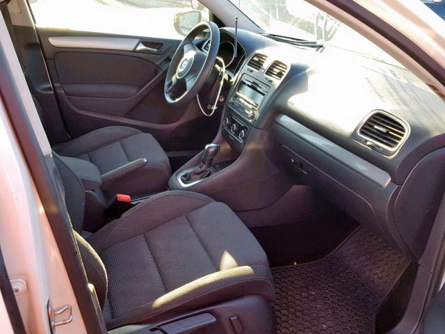 WVWDB7AJ1DW123367 - 2013 VOLKSWAGEN GOLF 白色 照片 5