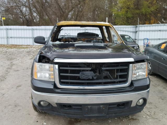 2GTEK13M171705487 - 2007 GMC NEW SIERRA BLACK photo 9