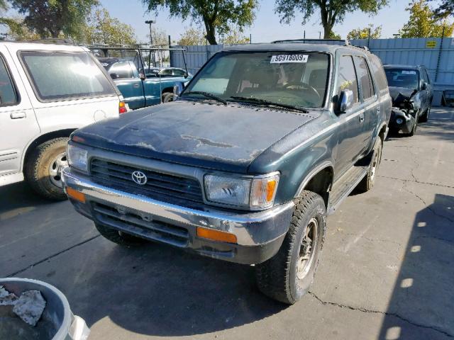 JT3VN39W8R0143103 - 1994 TOYOTA 4RUNNER VN GREEN photo 2