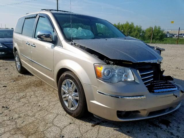 2A8HR64X58R648706 - 2008 CHRYSLER TOWN & COU TAN photo 1