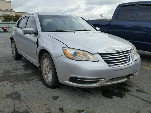 1C3BC4FB8BN537239 - 2011 CHRYSLER 200 SILVER photo 1