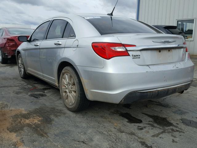 1C3BC4FB8BN537239 - 2011 CHRYSLER 200 SILVER photo 3