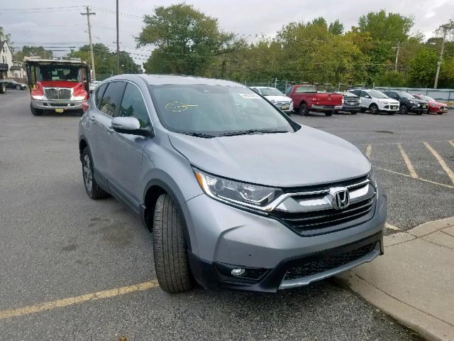 7FARW2H84JE010372 - 2018 HONDA CR-V EXL SILVER photo 1