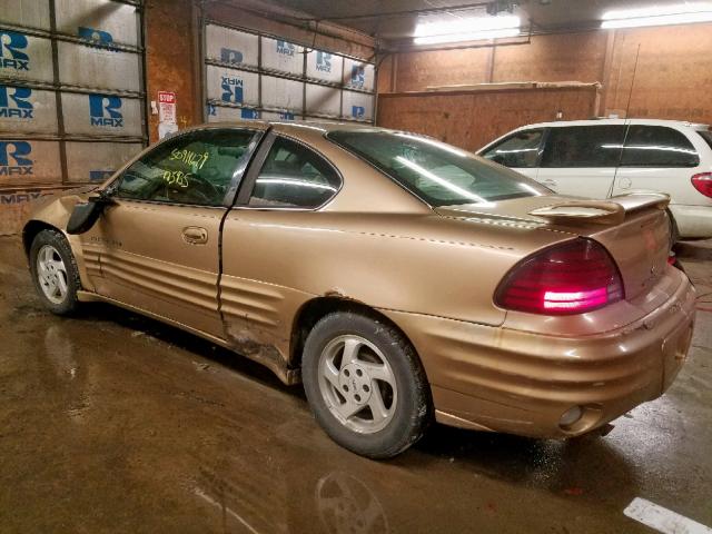 1G2NE12T2XM845105 - 1999 PONTIAC GRAND AM S GOLD photo 3