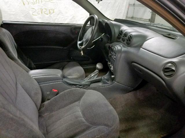 1G2NE12T2XM845105 - 1999 PONTIAC GRAND AM S GOLD photo 5