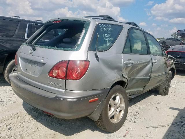 JT6GF10U3Y0058287 - 2000 LEXUS RX 300 SILVER photo 4