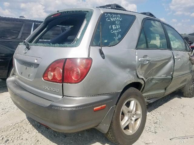 JT6GF10U3Y0058287 - 2000 LEXUS RX 300 SILVER photo 9