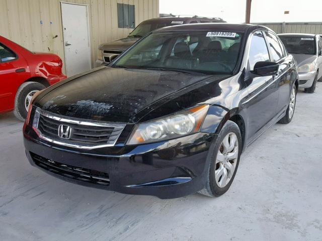 1HGCP26849A122046 - 2009 HONDA ACCORD EXL BLACK photo 2