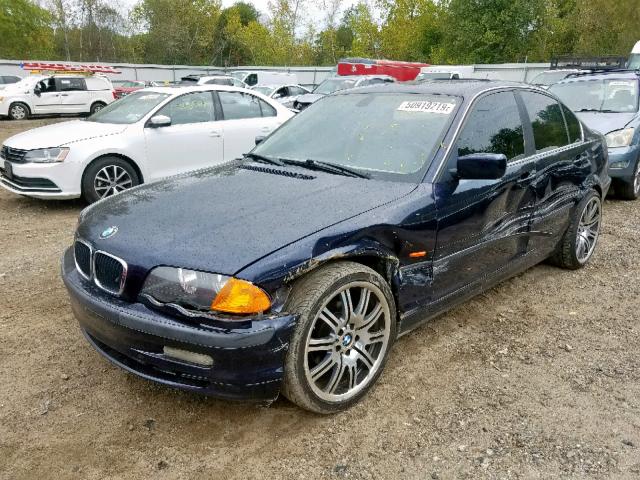 WBAAM5337XFR06582 - 1999 BMW 328 I AUTO BLUE photo 2