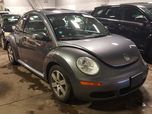 3VWRW31C36M410701 - 2006 VOLKSWAGEN NEW BEETLE GRAY photo 1