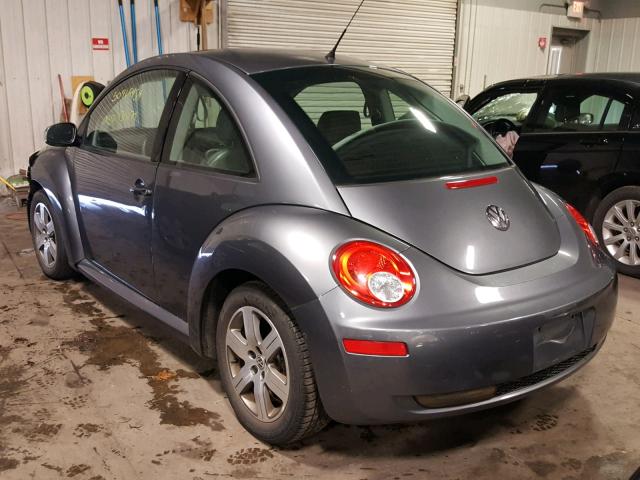 3VWRW31C36M410701 - 2006 VOLKSWAGEN NEW BEETLE GRAY photo 3