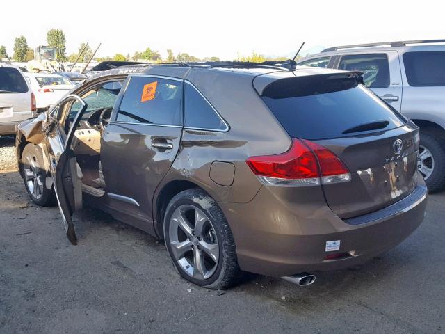 4T3BK3BBXBU046968 - 2011 TOYOTA VENZA BROWN photo 3