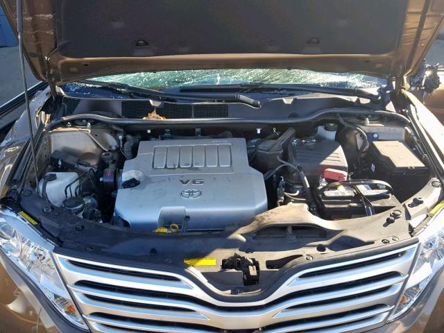 4T3BK3BBXBU046968 - 2011 TOYOTA VENZA BROWN photo 7