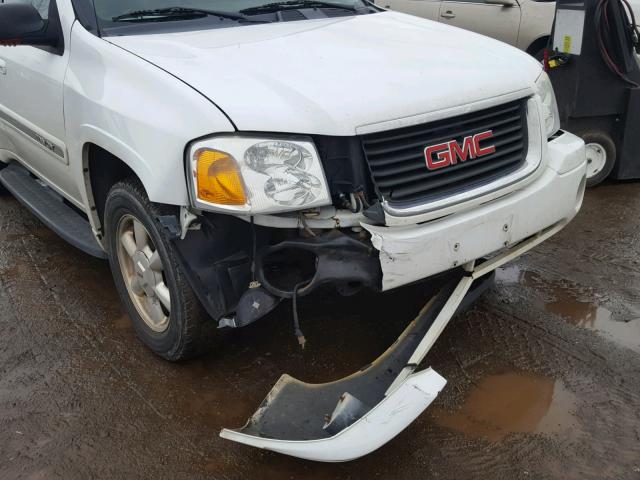 1GKDT13S052232335 - 2005 GMC ENVOY WHITE photo 9