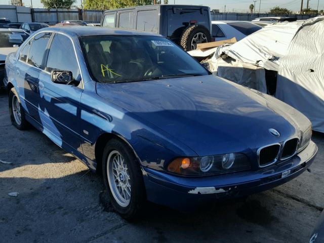 WBADT43461GF56983 - 2001 BMW 525 I AUTO BLUE photo 1