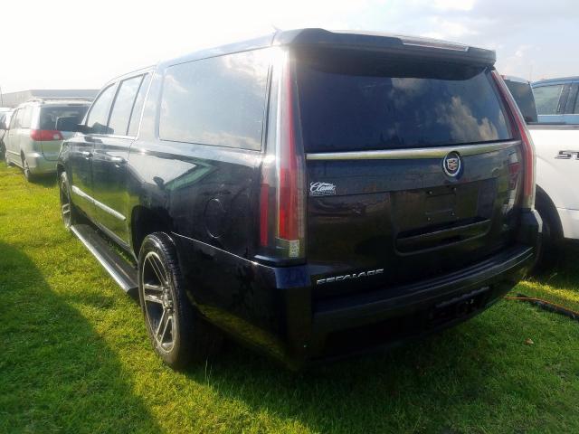 1GYS4JKJ1FR263153 - 2015 CADILLAC ESCALADE E BLACK photo 3