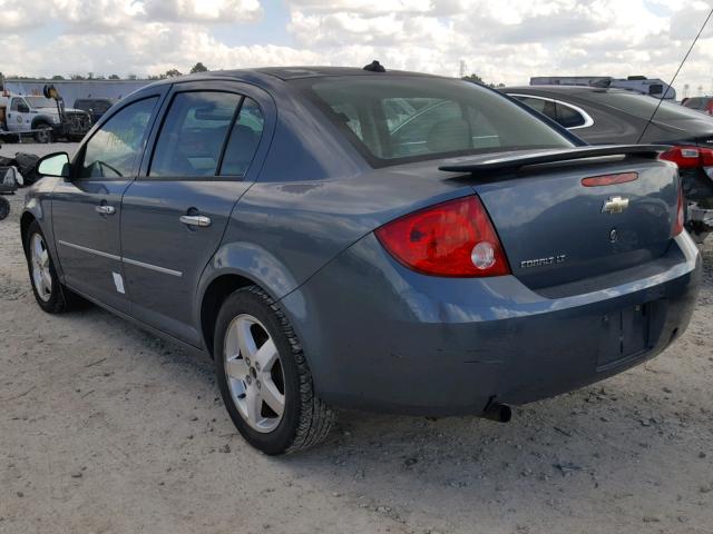 1G1AZ52FX57509027 - 2005 CHEVROLET COBALT LT BLUE photo 3