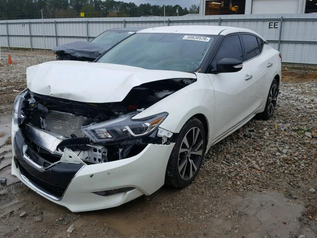 1N4AA6AP2JC365298 - 2018 NISSAN MAXIMA 3.5 WHITE photo 2