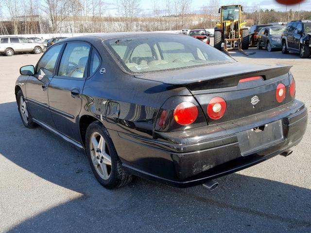 2G1WP521549181481 - 2004 CHEVROLET IMPALA SS BLACK photo 3