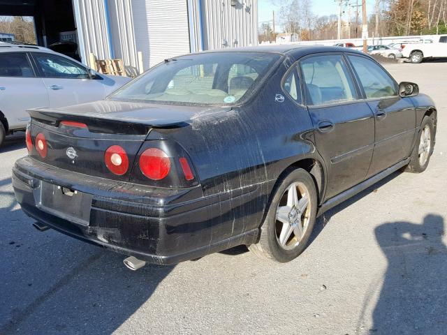 2G1WP521549181481 - 2004 CHEVROLET IMPALA SS BLACK photo 4