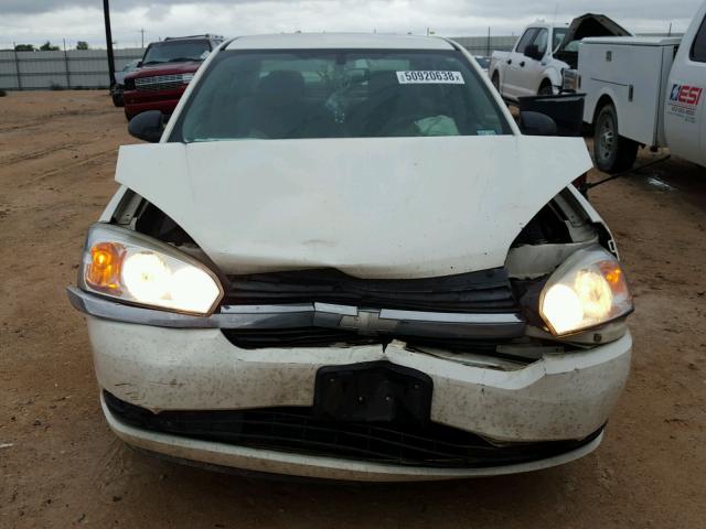 1G1ZT54845F160715 - 2005 CHEVROLET MALIBU LS Ağ foto 9
