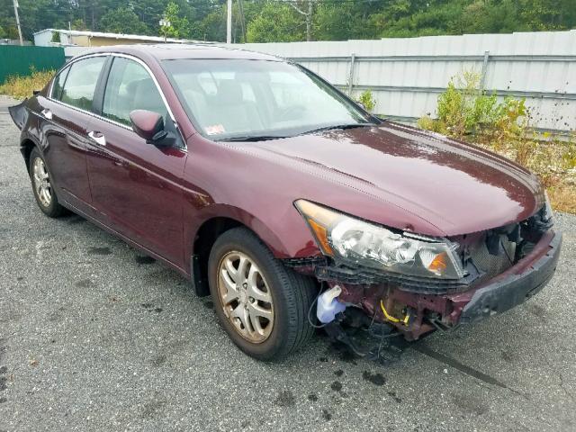 1HGCP36899A028377 - 2009 HONDA ACCORD EXL RED photo 1