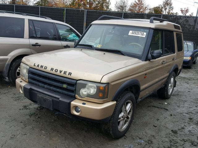 SALTY194X4A855346 - 2004 LAND ROVER DISCOVERY GOLD photo 2