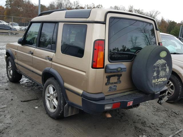 SALTY194X4A855346 - 2004 LAND ROVER DISCOVERY GOLD photo 3