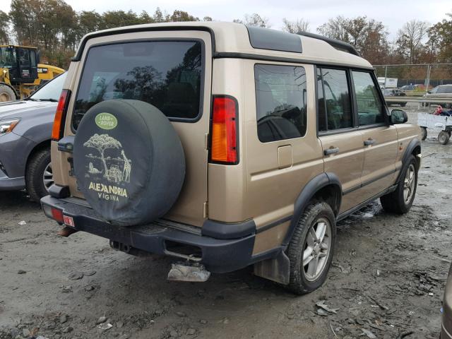 SALTY194X4A855346 - 2004 LAND ROVER DISCOVERY GOLD photo 4
