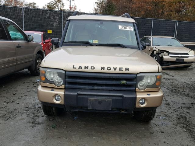 SALTY194X4A855346 - 2004 LAND ROVER DISCOVERY GOLD photo 9
