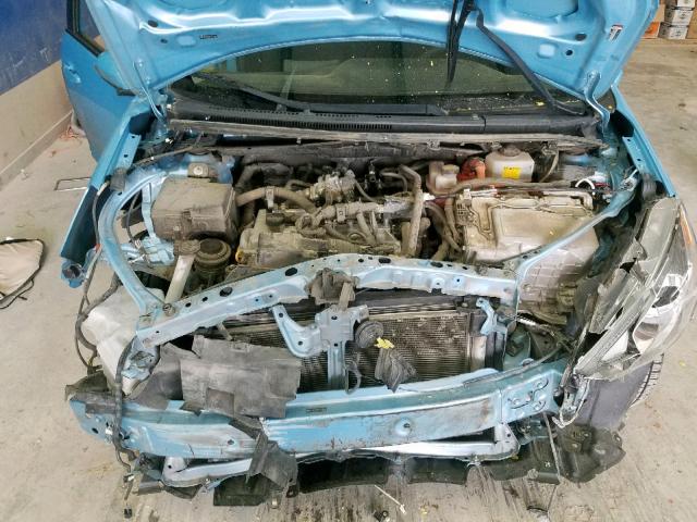 JTDKDTB35F1105531 - 2015 TOYOTA PRIUS C BLUE photo 7