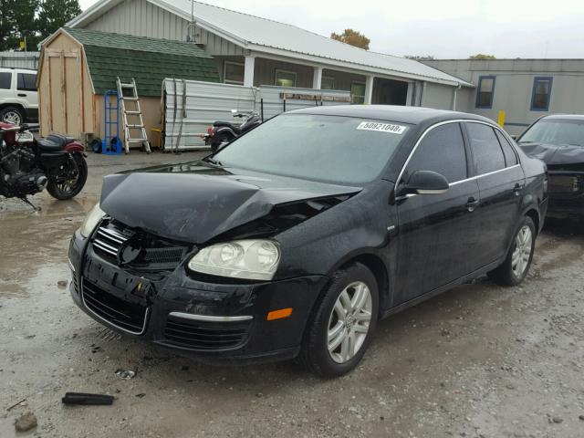 3VWCT71K16M852874 - 2006 VOLKSWAGEN JETTA TDI BLACK photo 2