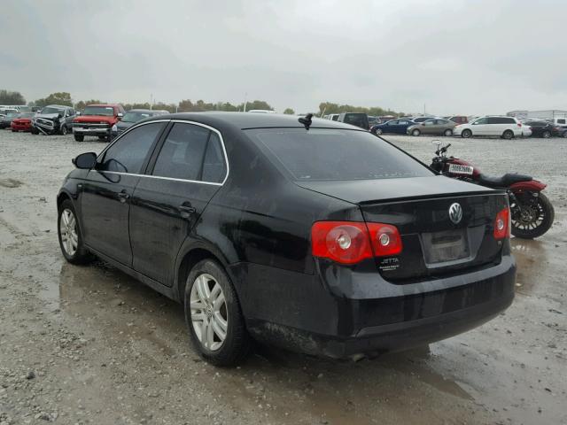 3VWCT71K16M852874 - 2006 VOLKSWAGEN JETTA TDI BLACK photo 3