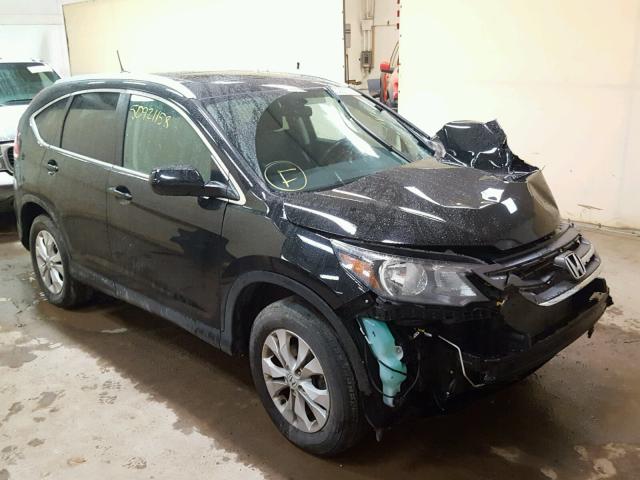 2HKRM4H70EH697006 - 2014 HONDA CR-V EXL BLACK photo 1