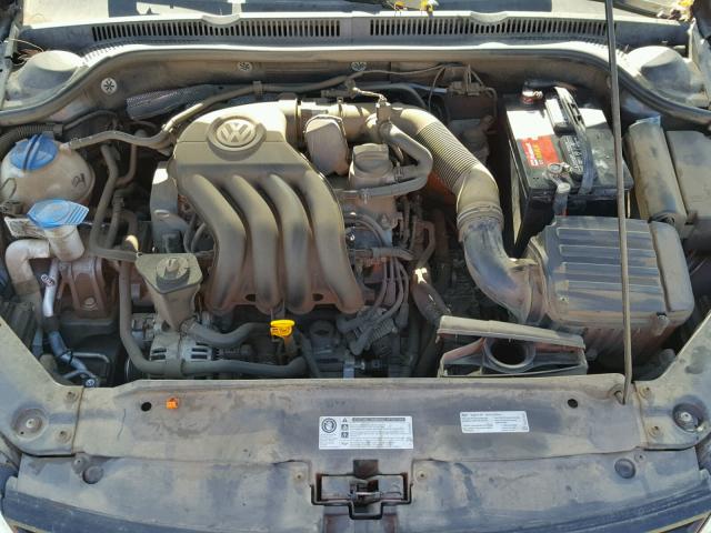 3VW2K7AJ5CM413355 - 2012 VOLKSWAGEN JETTA BASE GRAY photo 7