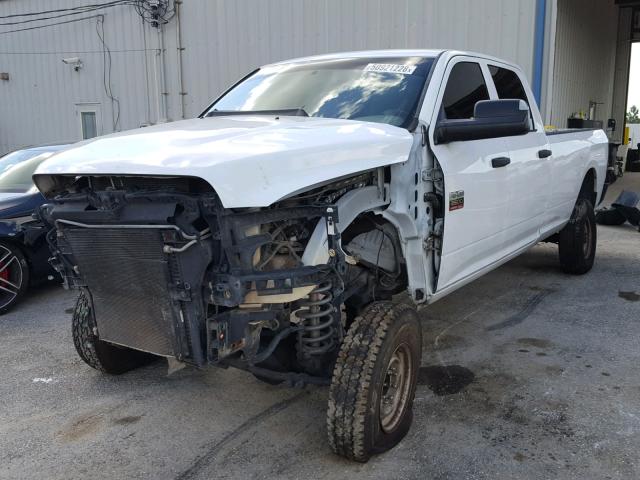 3C6UD5HL6CG291161 - 2012 DODGE RAM 2500 S WHITE photo 2