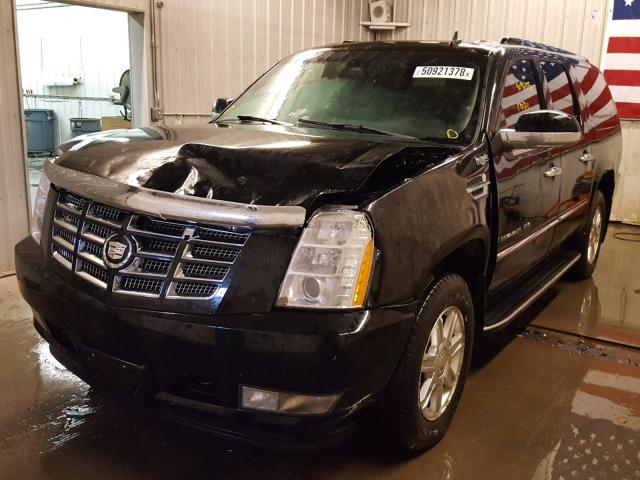 1GYFK66818R126874 - 2008 CADILLAC ESCALADE E BLACK photo 2