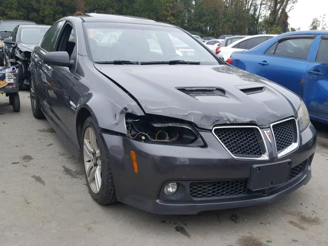 6G2ER57718L144279 - 2008 PONTIAC G8 BLACK photo 1