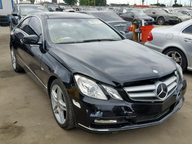 WDDKJ5KB1CF140356 - 2012 MERCEDES-BENZ E 350 BLACK photo 1