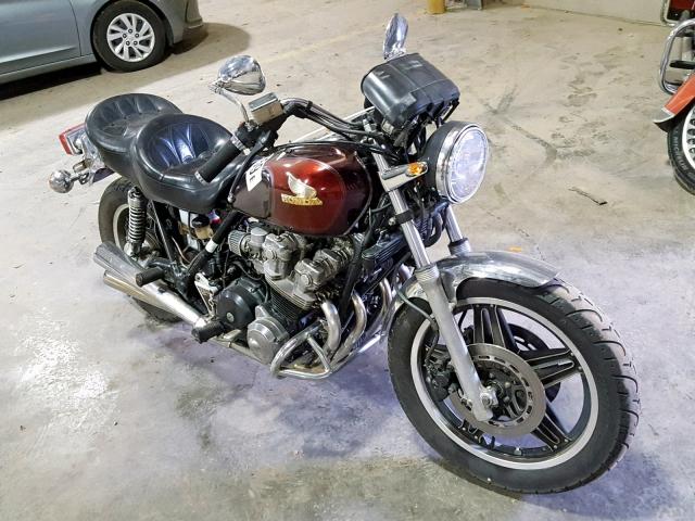 1HFSC0404CA209479 - 1982 HONDA CB900 C BURGUNDY photo 1