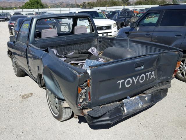 4TARN81A4PZ133702 - 1993 TOYOTA PICKUP 1/2 GREEN photo 3