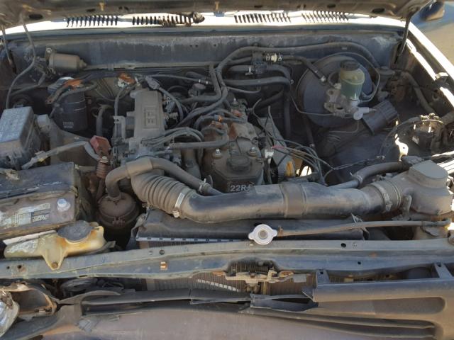 4TARN81A4PZ133702 - 1993 TOYOTA PICKUP 1/2 GREEN photo 7