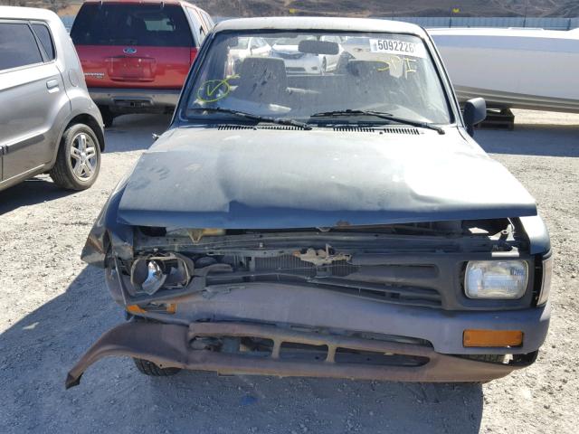 4TARN81A4PZ133702 - 1993 TOYOTA PICKUP 1/2 GREEN photo 9