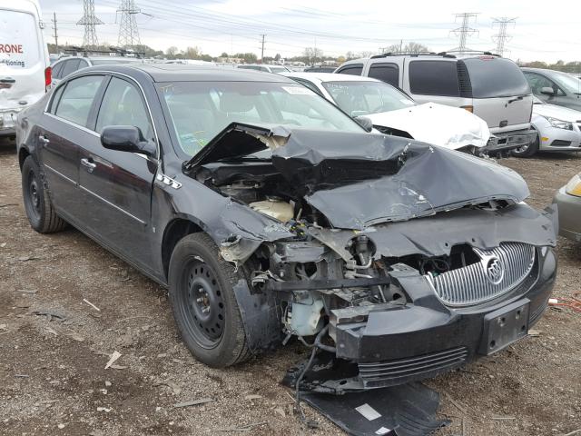 1G4HD57287U104424 - 2007 BUICK LUCERNE BLACK photo 1