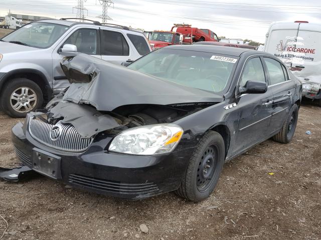 1G4HD57287U104424 - 2007 BUICK LUCERNE BLACK photo 2